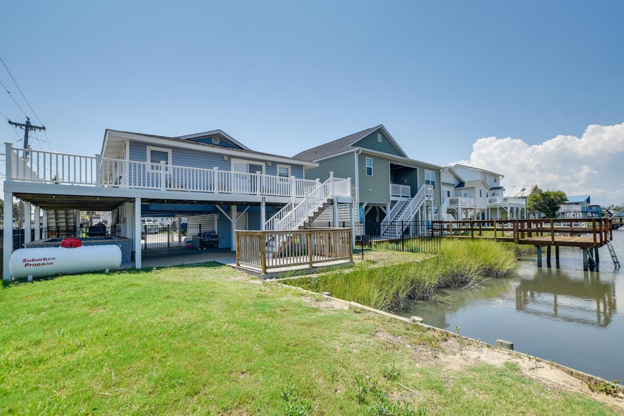 Waterfront North Myrtle Beach Home With Pool And Deck Εξωτερικό φωτογραφία